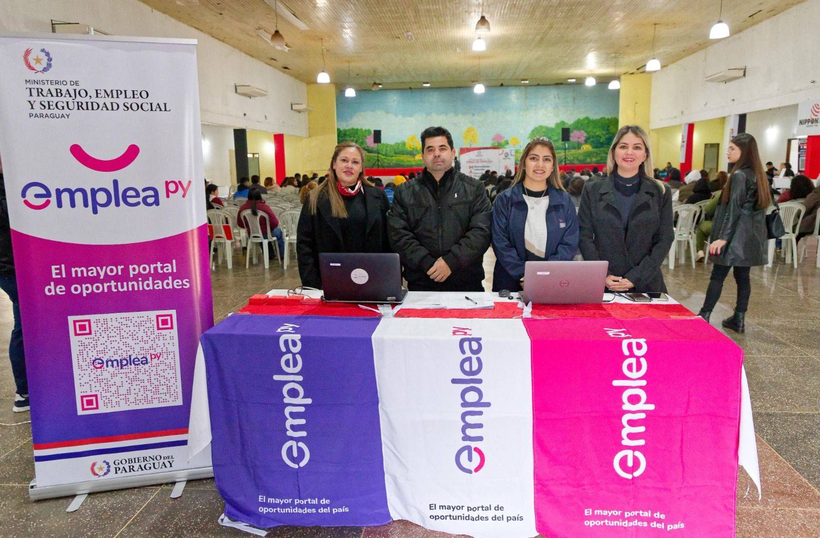 Feria de Empleo en Minga Guazú convocó a más de 500 interesados